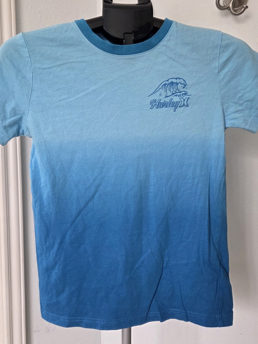Hurley Boys' Blue Ombre Wave T-Shirt